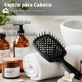 thumbnail image 2 of Cepillo para Cabello Bluelander Antinudos con Mango Ergonómico, Negro, 2 of 5