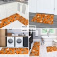 thumbnail image 5 of Halloween Cats and Brooms Pattern Kitchen Rugs Sets Of 2,Anti Fatigue Kitchen Mat Rugs Non Slip Washable,Decorative Kitchen Floor Mats for Kitchen,Sink,Laundry,17"x30"+17"x47", 5 of 7