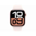 thumbnail image 2 of Apple Watch Series 10 [GPS 42mm case] Smartwatch with Jet Black Aluminium Case with Ink Sport Loop. Fitness Tracker, ECG App, Always-On Retina Display, Carbon Neutral, 2 of 3