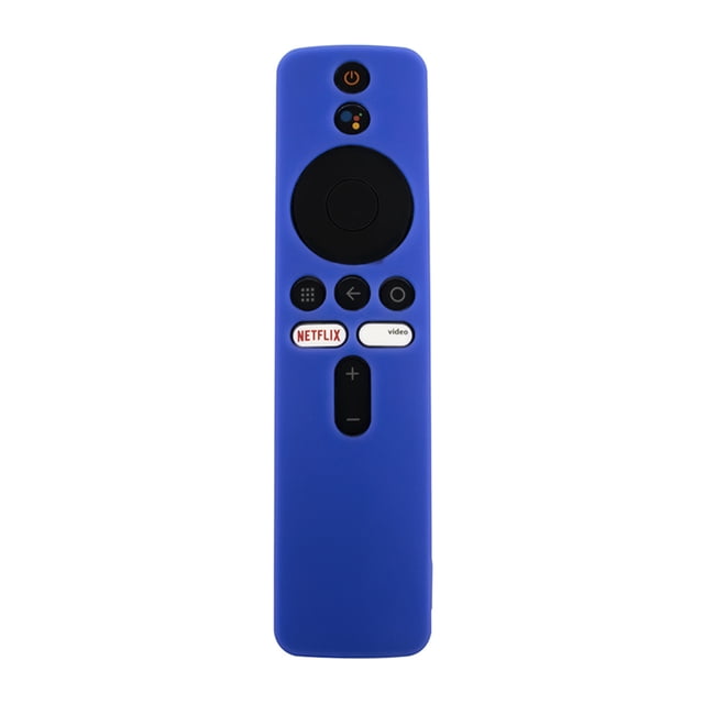 Tmvgtek Funda Protectora De Tv Con Control Remoto De Silicona Para Xiaomi Mi Box (Azul)