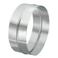 thumbnail image 1 of Conector de Conducto de Acero Galvanizado Uxcell de 10", Acoplamiento de Conducto, 4" de Largo, 1 of 5