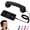 Black, variant on Retro Phone Handset, Telephone Handset for iPhone & Android, Old School Phone Receiver with Accept/Hang Up Button, Vintage Landline Handle Receiver for Cell Phone,Computer