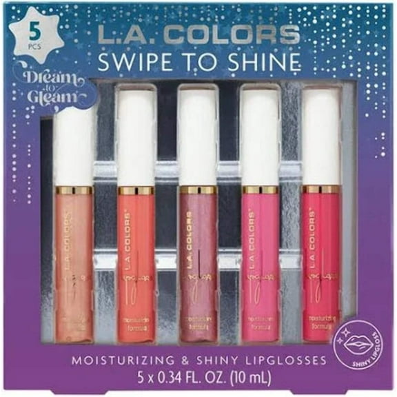 L.A. Colors Swipe to Shine Moisturizing Lipglosses