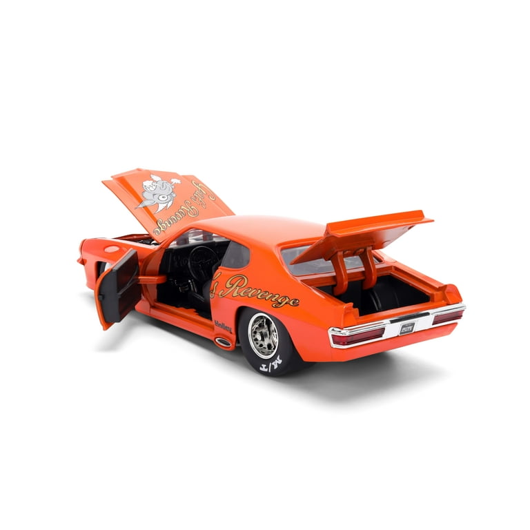 Jada Toys BIGTIME MUSCLE 1:24 1971 Pontiac GTO Die-cast Car