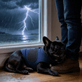 thumbnail image 7 of TELOLY 2026 New Dog Anxiety Relief Coat, Adjustable Shirts for Dogs Anxiety, Dog Anxiety Vest Jacket for Fireworks, Thunderstorm, Travel, Separation, Anxiety Calming Vest Wrap, 7 of 7