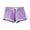 Purple, variant on CCRFTGI Girls Athletic Shorts Size 8 Casual Elastic Sweatpants Lightweight Running Gym Summer Shorts Sky Blue 14-15 Years