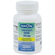 Magnesium Supplement GeriCare 400 mg Strength Tablet 120 per Bottle Unflavored (Pack of 2)