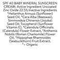 thumbnail image 7 of Badger Baby Mineral-Based Sunscreen Cream, SPF 40, Zinc Oxide, Reef-Safe, 2.9 fl oz, 2 Pack, 7 of 7