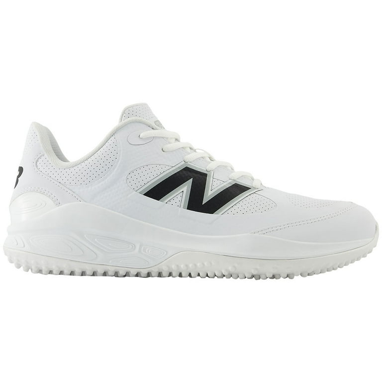 New Balance Men's 3000V7 Synthetic Turf Baseball Shoes White/Black
