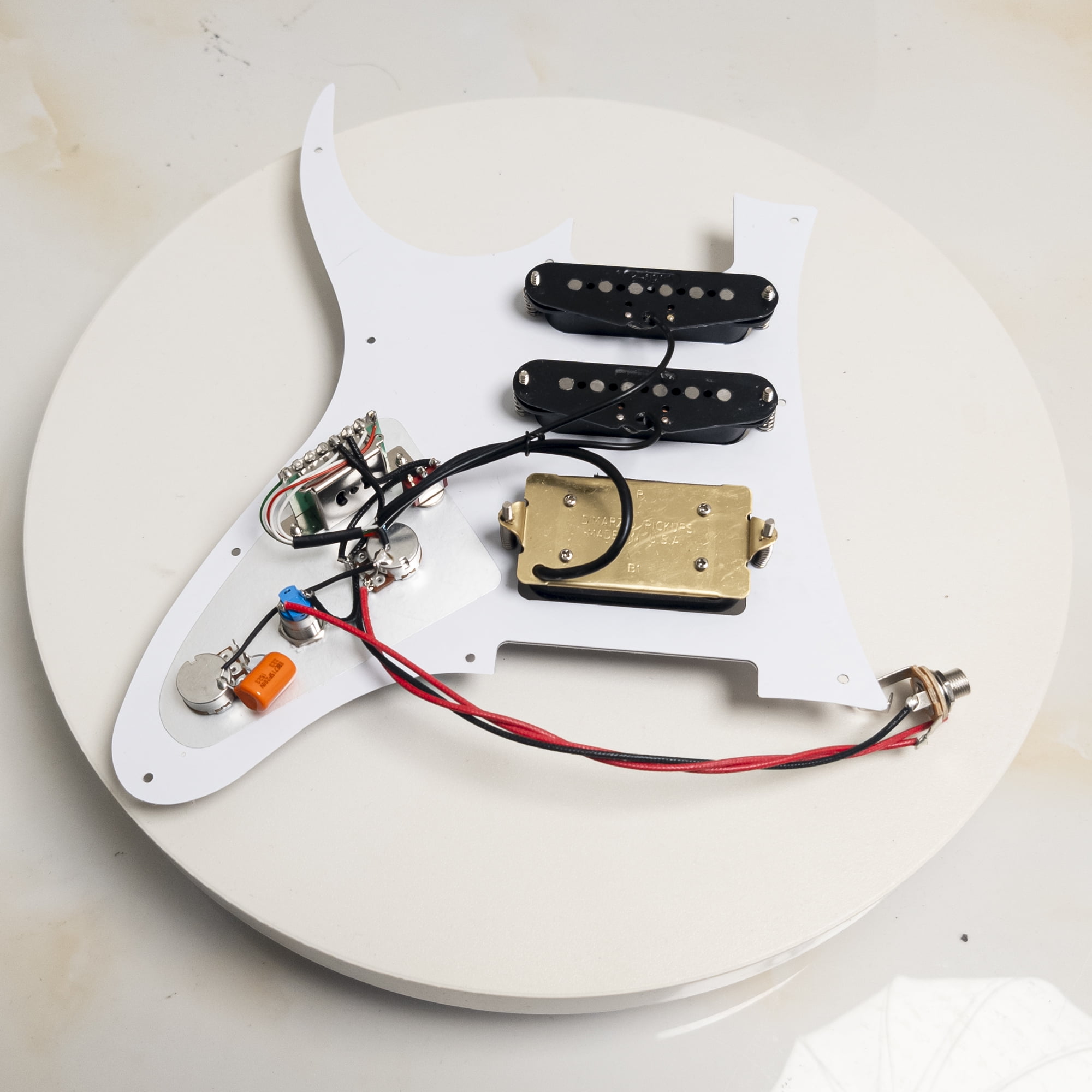 SSH Prewired Loaded Pickguard, with Alnico 5 Single coil & Humbucker Pickups for RG Style Guitar