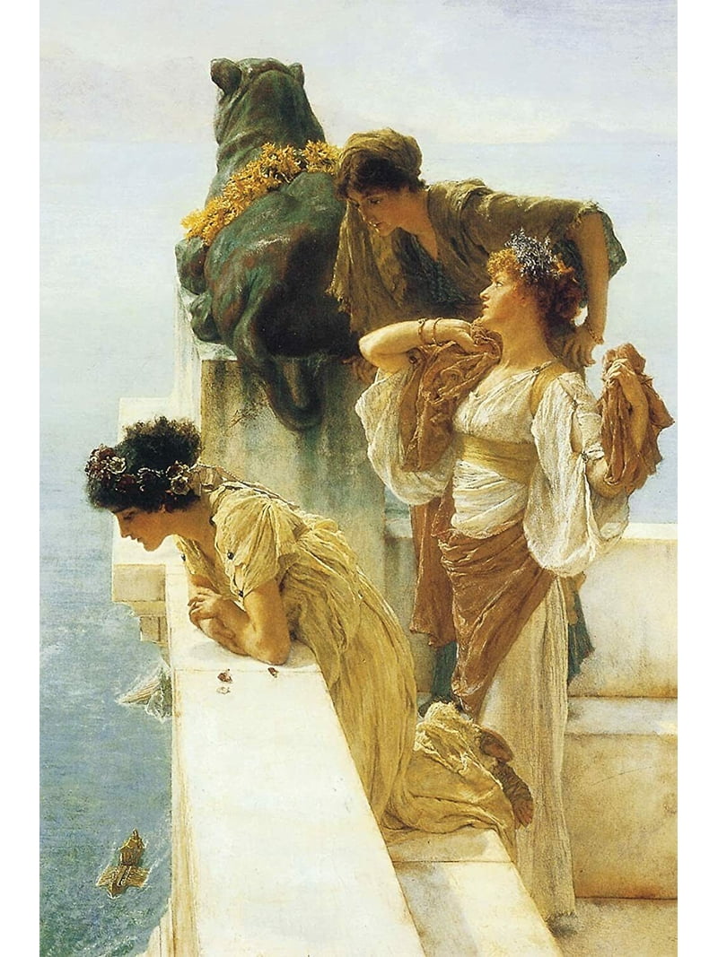 A Coign Of Vantage, Lawrence Alma - CANVAS OR WALL ART PRINT