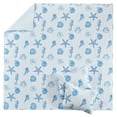 thumbnail image 5 of Levtex Home - Sandy Cove Quilt Set - Twin Quilt and One Standard Sham - Coastal Stripe - Blue White - Quilt (68x86in.) and Sham (20x26in.) - Reversible - Cotton, 5 of 7