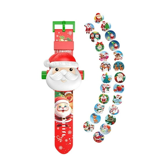 KOYPTL Projection Watch Puzzle Toys For Toddler 1-3,Watch Toy-Safe-Luminous-24 Different Images For Kids,Montessori Learning Toys Birthday Halloween Gift Christmas Stocking Stuffers For Boys Girls 3