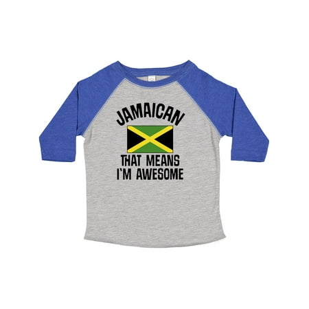 

Inktastic Jamaica Awesome Jamaican Boys or Girls Toddler T-Shirt