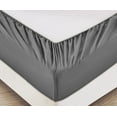thumbnail image 5 of Chezmoi Collection 6-Piece Gray Sheet Set Queen - Extra Soft Breathable Brushed Microfiber Bed Sheets with 15" Deep Pocket & 4 Pillowcases, 5 of 5