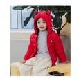 thumbnail image 5 of WIBACKER Winter Down Coats for Toddler Boys Girls Light Puffer Padded Jacket Bear Hoods Baby Outerwear, 5 of 13