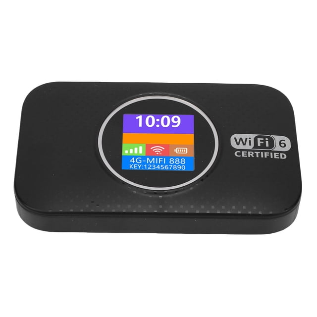 Hotspot-enrutador WiFi Móvil 4G LTE, WiFi Sin Bloqueo, 6 Ranura SIM De 300Mbps, Dispositivo De Punto De Acceso Portátil Para Viajes De Acampada