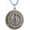 Celtic Silver&Gold, variant on Knights Templar Put On The Whole of God Ephesians 6:13-17 Red Cross Design Stainless Steel Necklace for Men