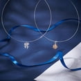 thumbnail image 2 of 1 Set 2Pcs 304 Stainless Steel Choker Necklace Making Rigid Necklaces Stainless Steel Color Inner Diameter: 13cm, 2 of 8