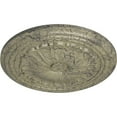 thumbnail image 3 of Ekena Millwork 20 1/2"OD x 1 7/8"P Alexa Ceiling Medallion (Fits Canopies up to 2 7/8"), Hand-Painted Castle Stone Crackle, 3 of 6