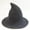 Dark Gray, variant on Michellecmm Women Witch Hat, Vintage Knit Hat Foldable Halloween Hat Party Hat for Cosplay Festival