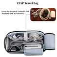 thumbnail image 2 of CPAP Travel Bag, Portable Carrying Bag Compatible with ResMed AirMini CPAP Machine and Accessories, 13"x 4.5"x7", 2 of 6