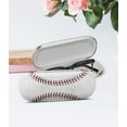 thumbnail image 4 of WIRESTER Durable Hard Clamshell Eyeglass Case with Microfiber Cloth - Baseball, 4 of 6