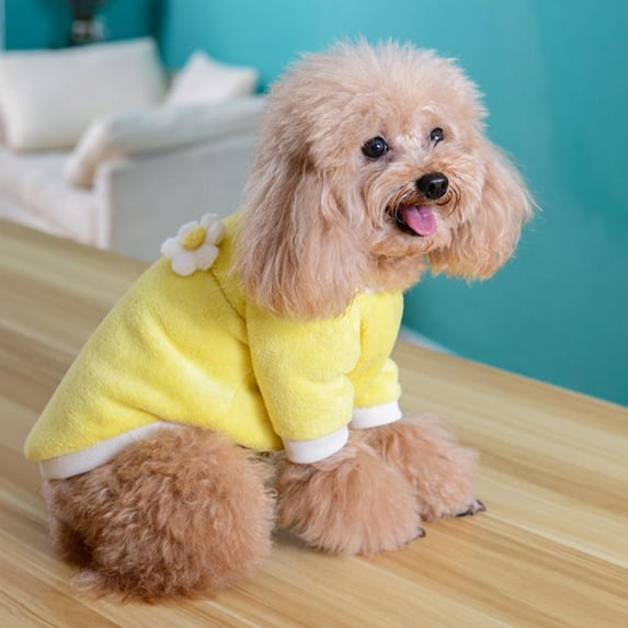 Fashion Pet Dog Clothes Soft Fleece Dog Hoodies Puppy Kitten Pet Coats For Small Medium Dogs Cats Warm Winter Jacket Pet Clothing