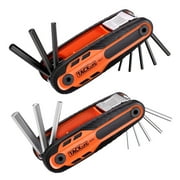 TACKLIFE 16-Piece Folding Hex Key Set, SAE, Metric,For Basic Home Repair And General Applications HAK5A