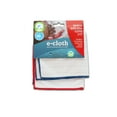 thumbnail image 3 of E-Cloth Wash & Wipe Dish Cloth - 1 Blue Trim & 1 Red Trim - 2 Cloth Pack, 3 of 3