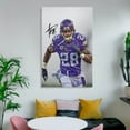 thumbnail image 6 of Adrian Peterson Canvas Poster Canvas Poster Wall Art Picture Prints Hanging Photo Gift Decor Home Posters Artworks 16x24inch(40x60cm), 6 of 6