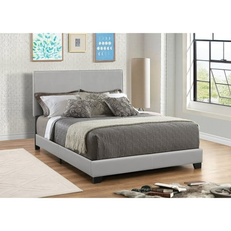 Dorian Upholstered Bed in Grey (California King) (Best California King Bed)