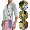 thumbnail image 4 of IBAOLEA Black Universal Cell Phone Lanyard with Adjustable Strap-Phone Lanyard for Around The Neck,Compatible with iPhone,Galaxy and All Smartphones-It is Multipurpose Can Be Used for Card and Key - -, 4 of 9