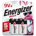 thumbnail image 1 of Batería alcalina Energizer MAX de 9 V, paquete de 4, 1 of 9