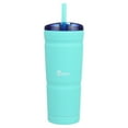 thumbnail image 2 of bubba Envy S Stainless Steel Tumbler, 24 oz., Matte Island Teal, 2 of 10