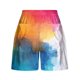 thumbnail image 2 of Pantalones Cortos Sueltos para Mujeres de Verano Impreso Encaje Hasta Bolsillo Elástico Pantalones Cortos Casuales Poliéster, Moda Pantalones Cortos de Verano para Uso Diario Y de Ocio, 2 of 5
