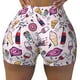 thumbnail image 2 of Fotbe Wine Shorts Sin Costuras – Shorts Deportivos de Cintura Alta para Mujer, Elásticos para Gimnasio, Yoga, Running o Ciclismo-Medium, 2 of 8