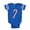 Royal Blue, variant on CafePress - Candy Cane_Tr - Cute Infant Baby Football Bodysuit