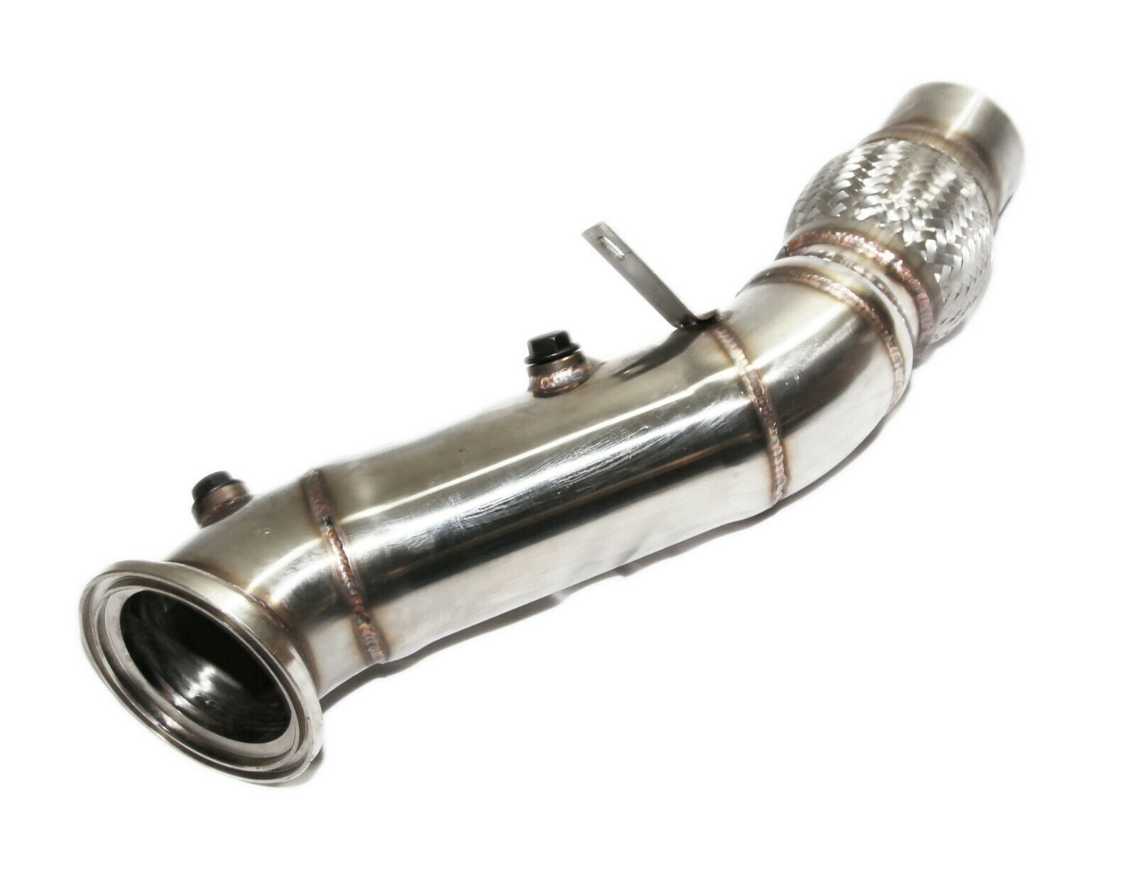 SS Cat-less Turbo Downpipe for 2016+ BMW 320i/330e(F30/31/34) B48 2.0T BMW 320i/330e(F30/31/34) 2.0T 430i/430iX(F32/F33/F36) 230i/230iX(F22/F23)