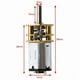 thumbnail image 3 of 10pc 30rpm N20 -speed Gear Motor Dc 6v Reduction Gear Motors With Metal Gearbox Wheel, 3 of 5
