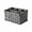 Grey, variant on 4 Compartment Utensil Caddy With Handle Silverware Organizer Divided Wicker Cutlery Holder For Kitchen Counter Picnic Bbq Coffee Station Storage(Brown-23Cm)