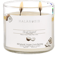 thumbnail image 3 of Halarosis, 17 oz, Soy Candle, Sweet Coconut, Container Candle, 3 of 5