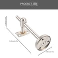 thumbnail image 2 of OULII 1Pack Stable Characteristics Handrail Bracket for Indoor Stairs 6.3x2.8in, 2 of 8