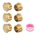 thumbnail image 1 of 6 Piezas de Accesorios de Rosca Hexagonal de Latón, Enchufe de Latón Macho G3/8" y Enchufe de Tubo Roscado Macho, 1 of 7