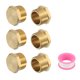 thumbnail image 1 of 6 Piezas de Accesorios de Rosca Hexagonal de Latón, Enchufe de Latón Macho G3/8" y Enchufe de Tubo Roscado Macho, 1 of 7