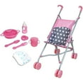 Lissi 5 Piece Baby Doll Deluxe Nursery Play Set w/ 8 Accessories
