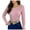 Pink, variant on Women's Autumn Winter Solid Long Sleeve Round Neck Thermal Sweater Casual Slim Fit Knitted Pullover Top