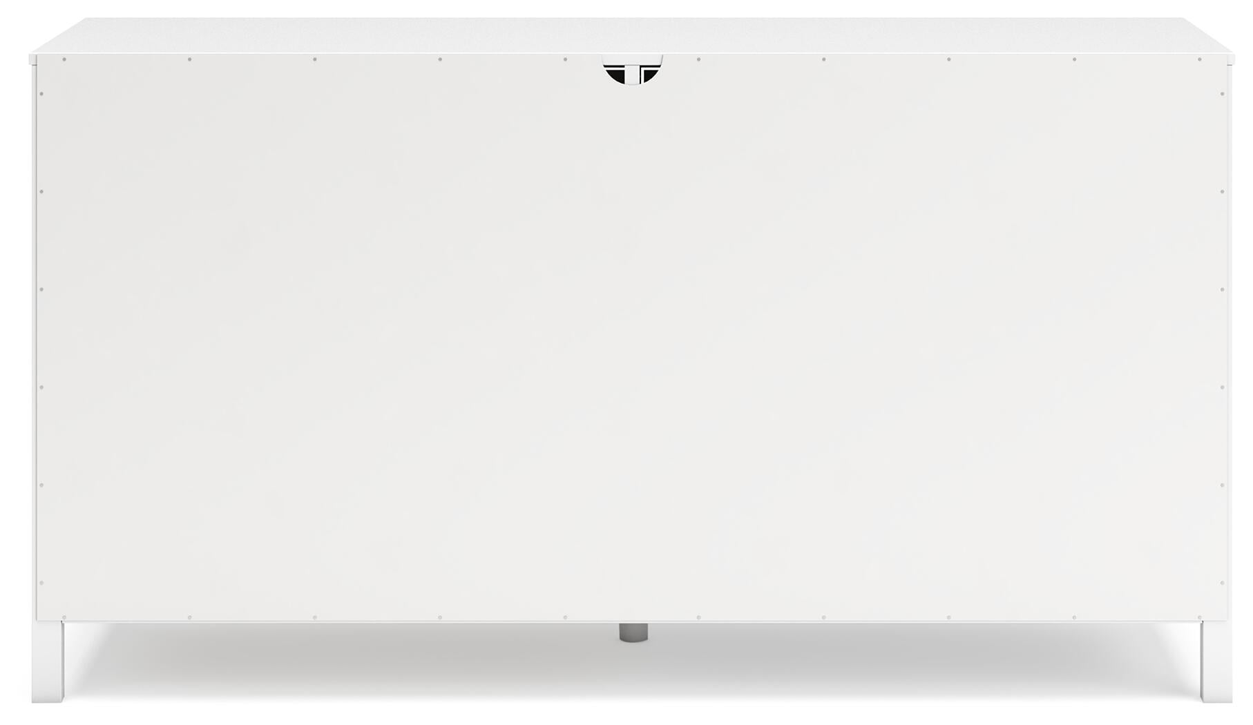 Signature Design by Ashley Hallityn 6 Drawer Dresser, White
