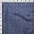 thumbnail image 3 of oneOone Cotton Poplin Royal Blue Fabric Geometric Tortoise & Bird African Quilting Supplies Print Sewing Fabric By The Yard 42 Inch Wide, 3 of 4