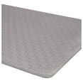 thumbnail image 4 of Embossed Leather-Like Anti-Fatigue Mat, 20" x 39", Grey, 4 of 4